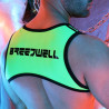 Breedwell Harnais court Tank Futura Vert Neon